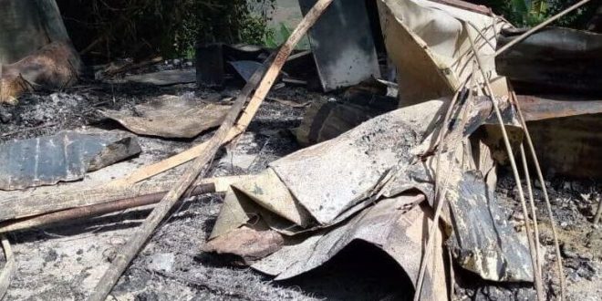 Un hombre incendió la casa de su expareja tras no aceptar el fin de la ...